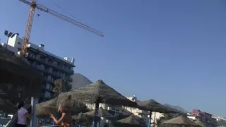 two fellas pick-up angels on the beach and fuck 'em