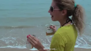 Babes are playing after shower