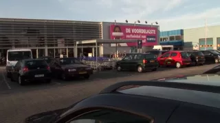 Naughty girl in sexy panty fucked in public