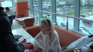 double penetration  public sex scene in the restroom