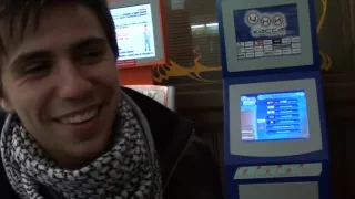 amazing double penetration  public restroom sex