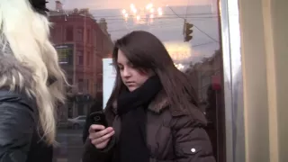 Pick up fuck with blonde in hot lingerie