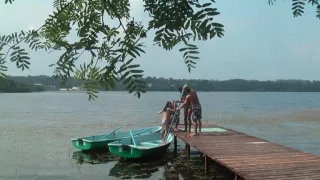 girl moaning from pleasure while double penetration 