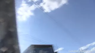 Blonde teen hottie April toyed in the butt