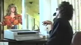 Dirty sex with bosomy colleague