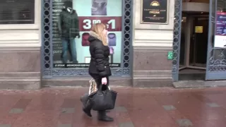 Wild pickup fuck in public place