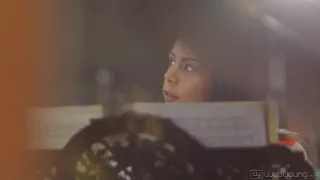 Lovely teen plays with her cunt and masturbates soft