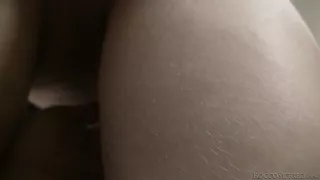 Cute teen brunette sucks off Rocco Sifredi