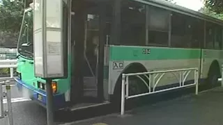 Japanese bukkake in a public bus