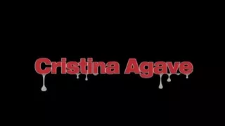 Slutty brunette enjoys a bukkake gangbang