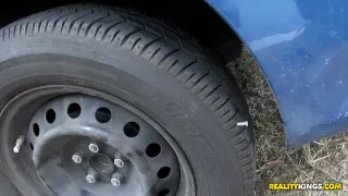 MilfHunter - Fishnet fucking