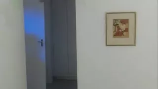 Lovely brunette nailed by three horny guys