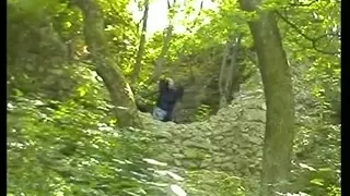 Granny Witch Fucks in the Woods