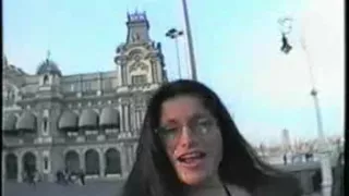 A Bewitching Spanish with two boy-friends in Barcelona