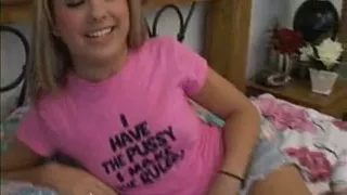 Aubrey Adams oral sex and gulp cum