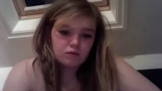 Horny european teen masturbates her tight french cunt