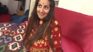 Indian beauty having joy with 2 dongs !