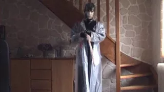 rubberdoll tied and bagged