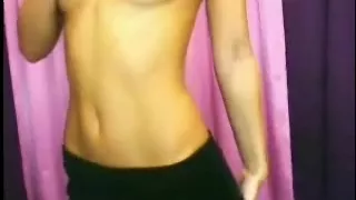 Slim stockings cam babe rams a hard dildo down her cunt