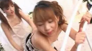 Kinky Japanese lesbians enjoying some hot sapphic fun