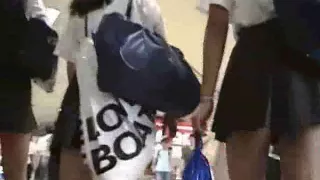 Hidden voyeur camera.upskirts view