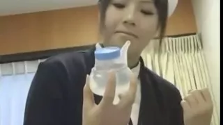 Awesome Japanese babes in kinky lez action