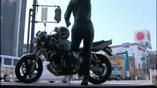 Two Japanese whores and a big dildo dick