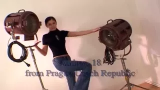 Czech vixen Andrea getting shagged and facialized