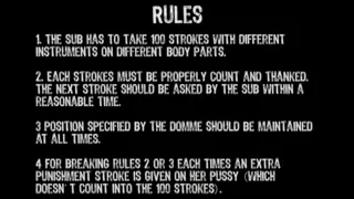 100 strokes defiance