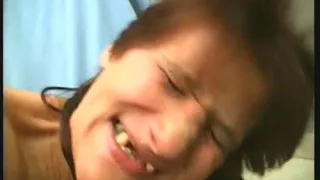 Huckleberry wench sucks on a overweight ramrod