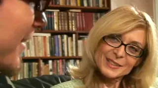 sexy nina in nylons copulates younger boy