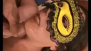 Hardcore fucking with a mature ends with a hot facial