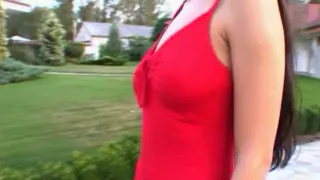 Honey getting pussy and butt wang filled