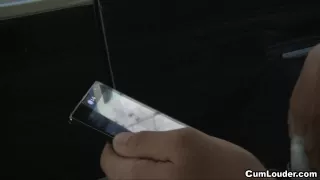 Breasty and wicked colombian beauty fucking hard inside a van