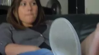 Wife's Perspired feet