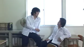 as244 - Japanese school teacher jousts two dicks jointly