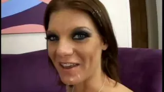 Hidden cam catches mom fingering on bed.