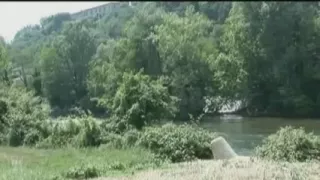 older guy enjoys sex with his younger girlfriend  in public