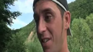 Gal in school uniform outdoor sex