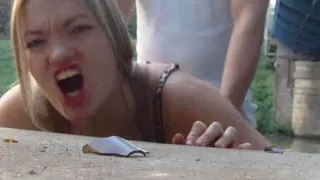 Drilled hard in park