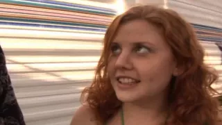 Runaway Redhead Legal Age Teenager Cherry Acquires Her Unshaved Bush Drilled