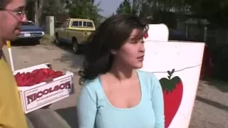 Misty Mendez double penetration drilled in a van