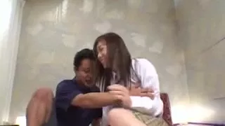 Legal Age Teenager Japanese leaves petticoat on for sex