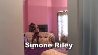 Lewd Simone copulates 2 accidental guests