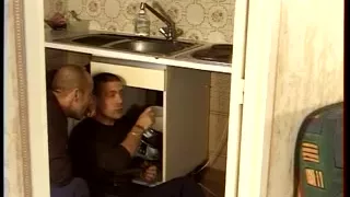 2 fellas fuck a adorable young golden-haired hottie in all her holes and give facual cumshots