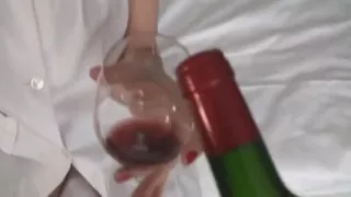 Brunette Hair Slutty Hottie suggests her anal aperture for a weenie