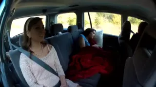 Legal Age Teenager roadtrip turns into a buttfucking party