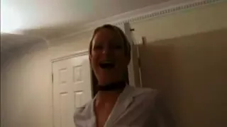 British bitch Lorna acquires drilled on a leathersofa