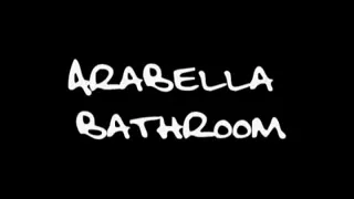 Holidaying pair has anal sex in the washroom