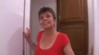 Little Old Lady Acquires Booty Drilled Anal